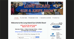 Desktop Screenshot of longislandgunshow.com